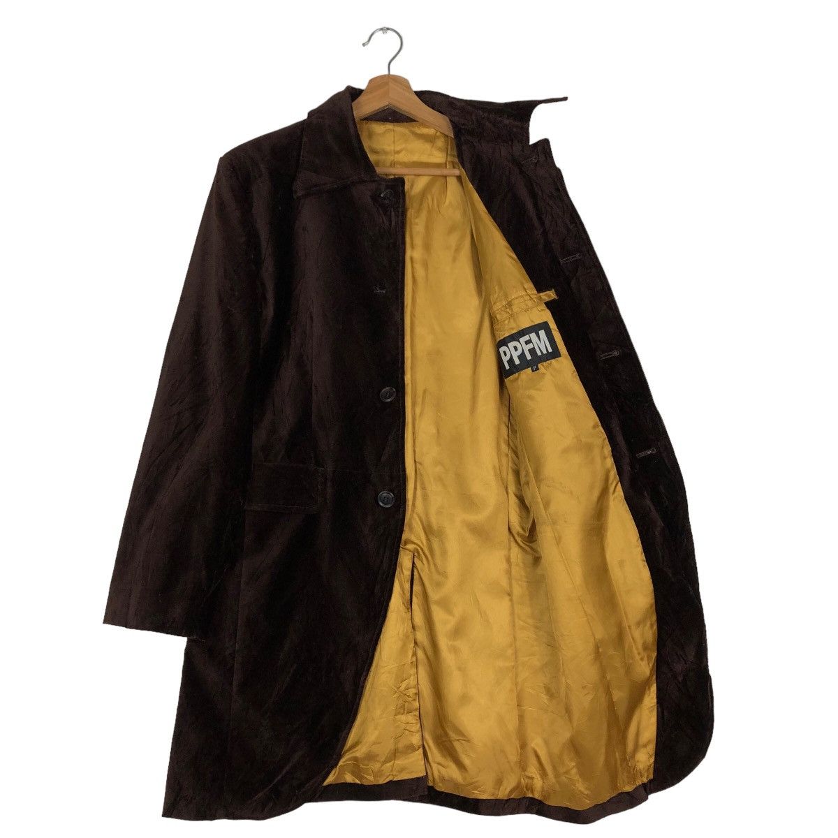 PPFM 🔥Vintage Long Jacket Velvet Punk Style PPFM Japan Size US M / EU 48-50 / 2 - 11 Thumbnail