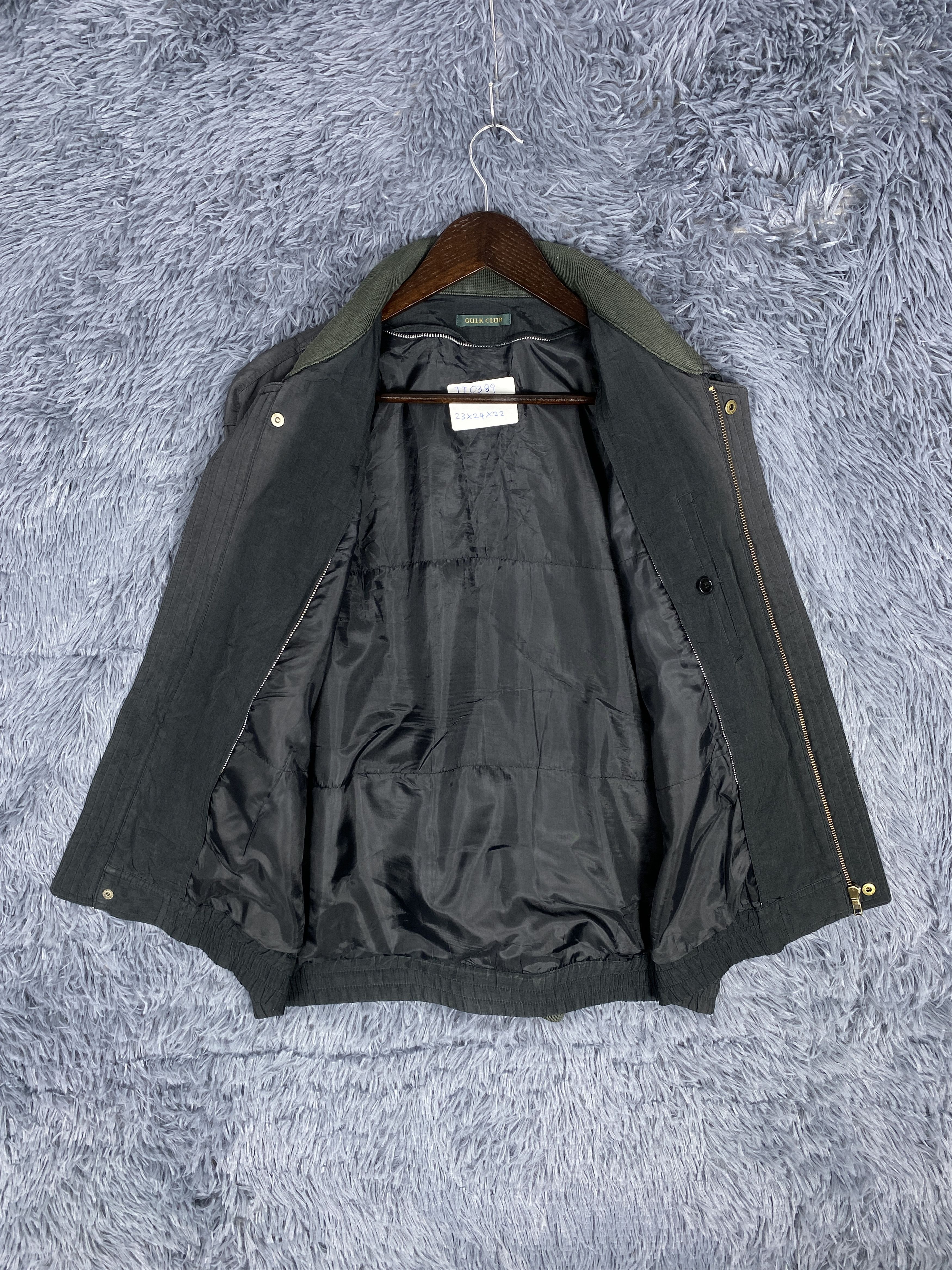 Japanese Brand Vintage Gulk Club ZIp Up Bombers Jacket Size US S / EU 44-46 / 1 - 7 Thumbnail
