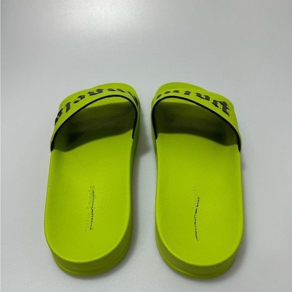 Palm Angels Palm Angels Pool Slides Light Green Men’s EU 44/US 11 Size US 11 / EU 44 - 3 Thumbnail