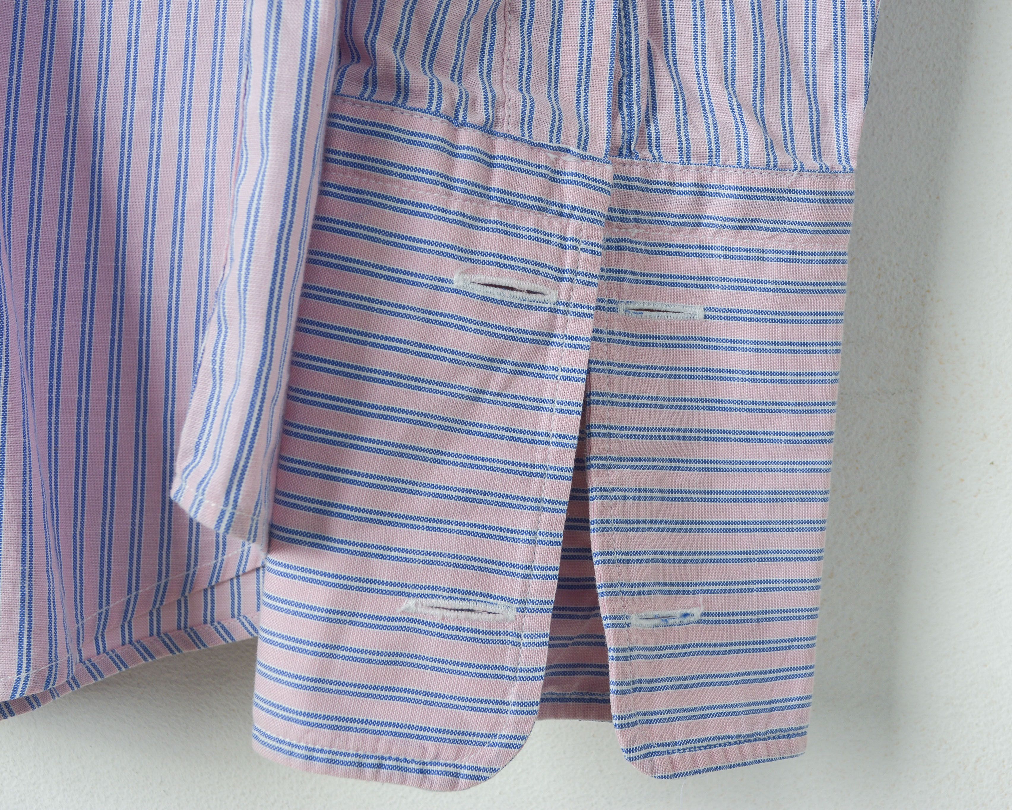 Hackett 16" Size 42 Shirt Formal Top Striped L Finest Italian Cotton Size 40R - 4 Thumbnail