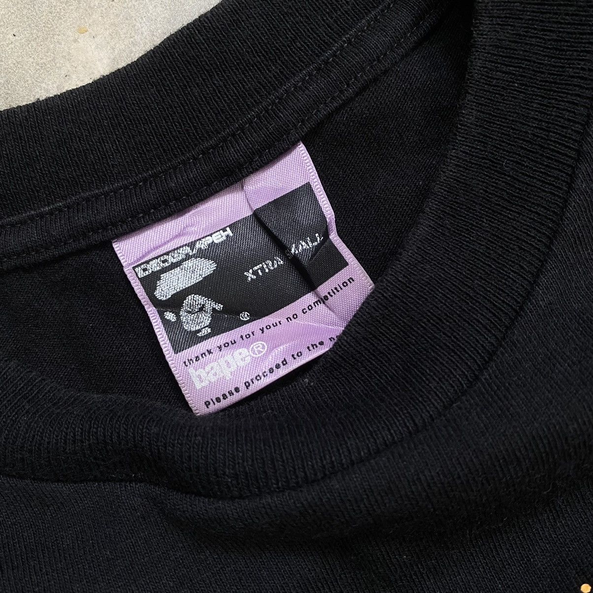 Bape Vintage a Bathing Ape From Nakame Guroto T-Shirt Size US XS / EU 42 / 0 - 6 Thumbnail
