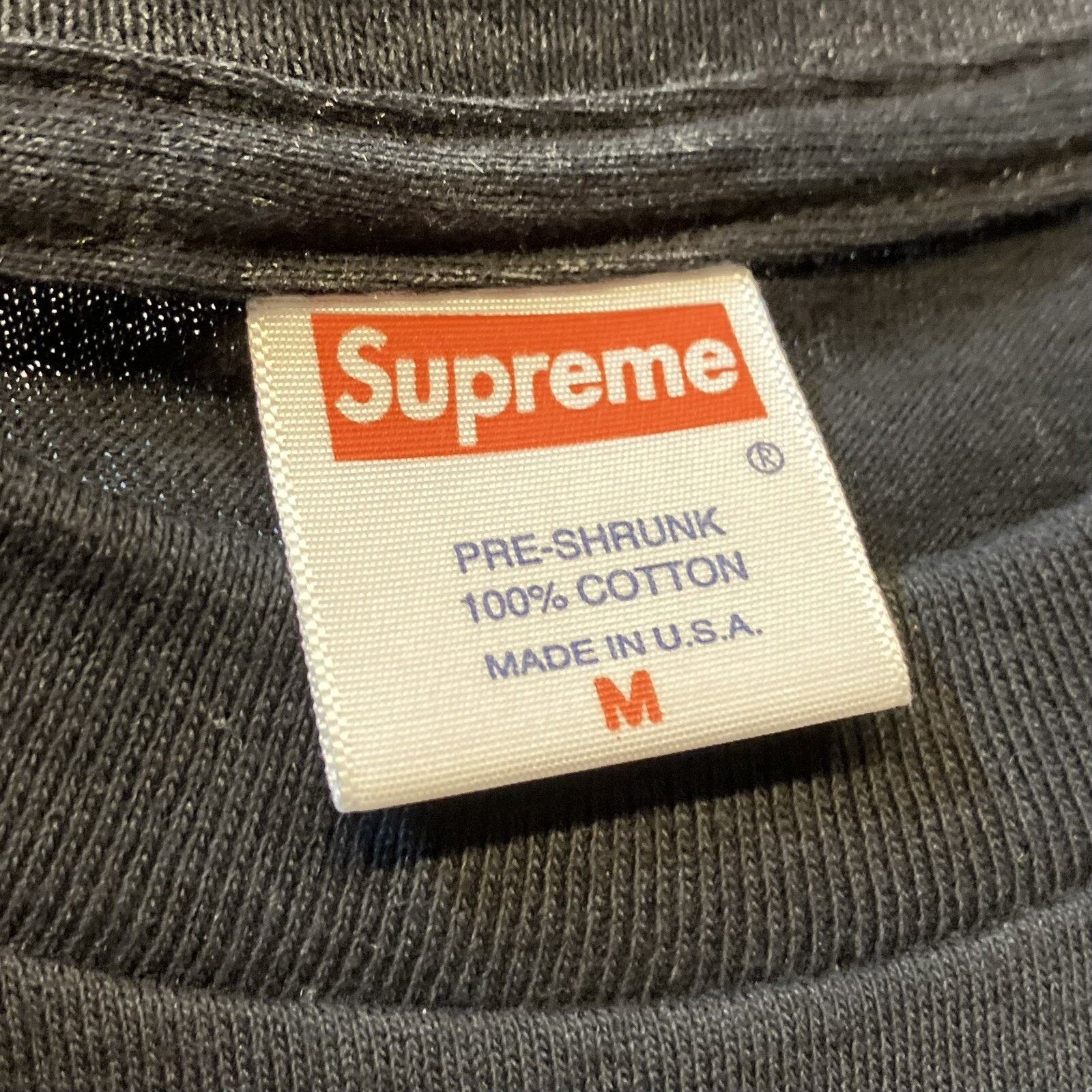 Supreme Supreme Vintage T Shirt Black Isaac Hayes Mens Box Logo Size US M / EU 48-50 / 2 - 5 Thumbnail