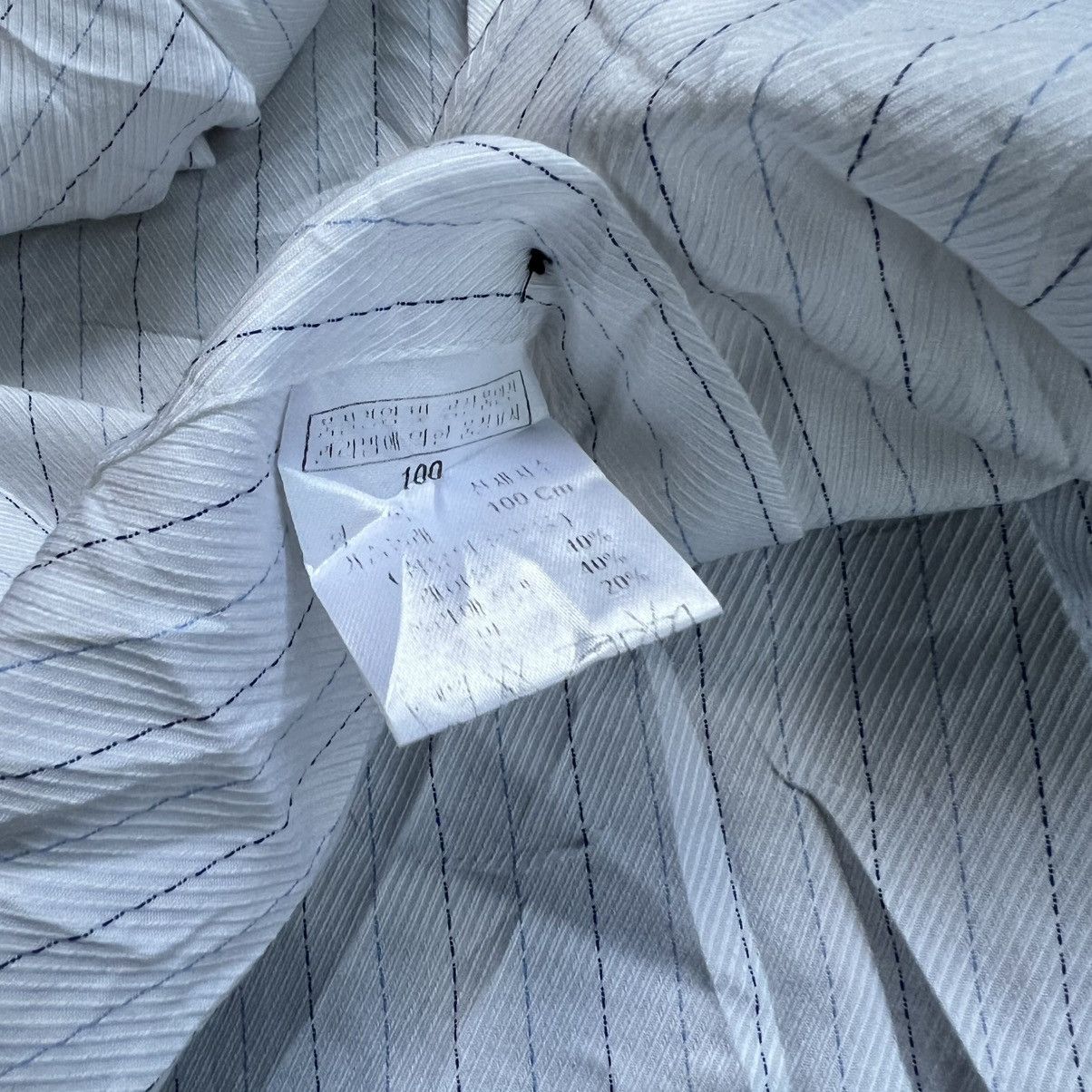 Givenchy Vintage 90s Givenchy Vertical Stripe Longsleeve Shirt Size US L / EU 52-54 / 3 - 7 Thumbnail