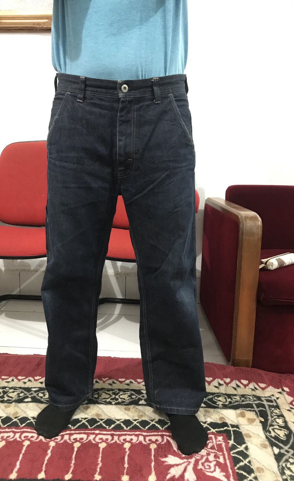 Comme des Garcons AD2013 Comme des Garcons Capenter Jeans Size US 34 / EU 50 - 14 Thumbnail