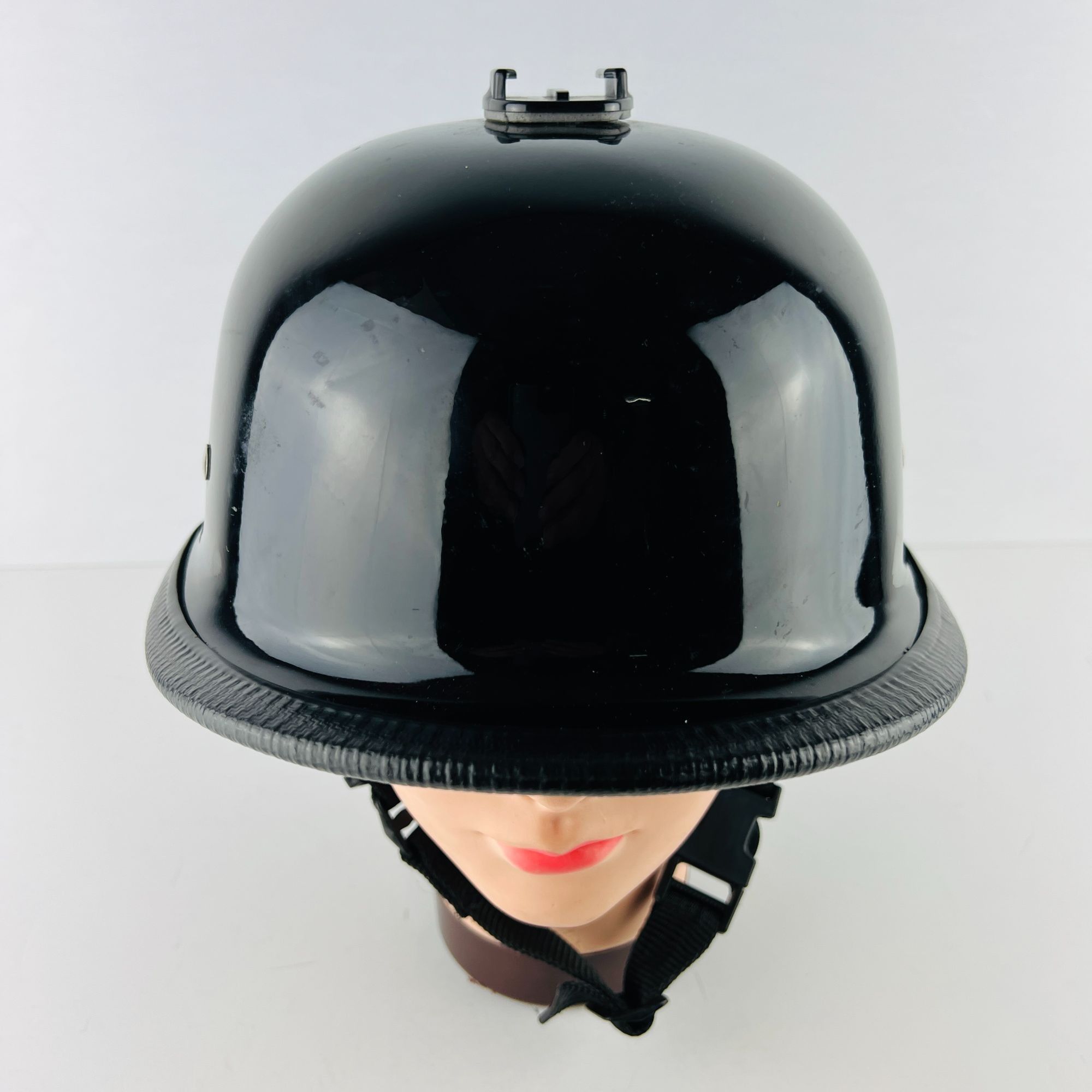 Other Motorcycle Helmet Replica German Half Shell Style Camera Mou Size ONE SIZE - 5 Thumbnail
