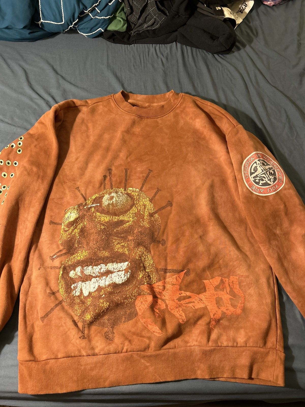 Travis Scott Travis, Scott Utopia tour crew neck | Grailed