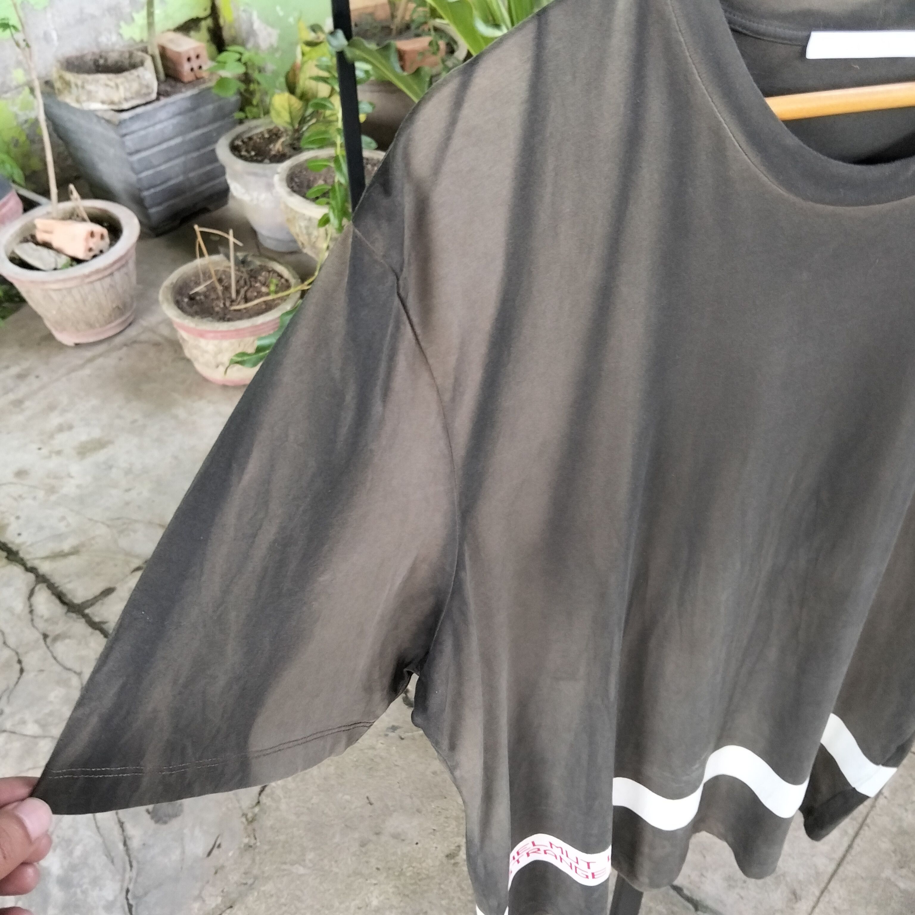 Helmut Lang Helmut Lang Strange Days Tee Size US XL / EU 56 / 4 - 4 Thumbnail