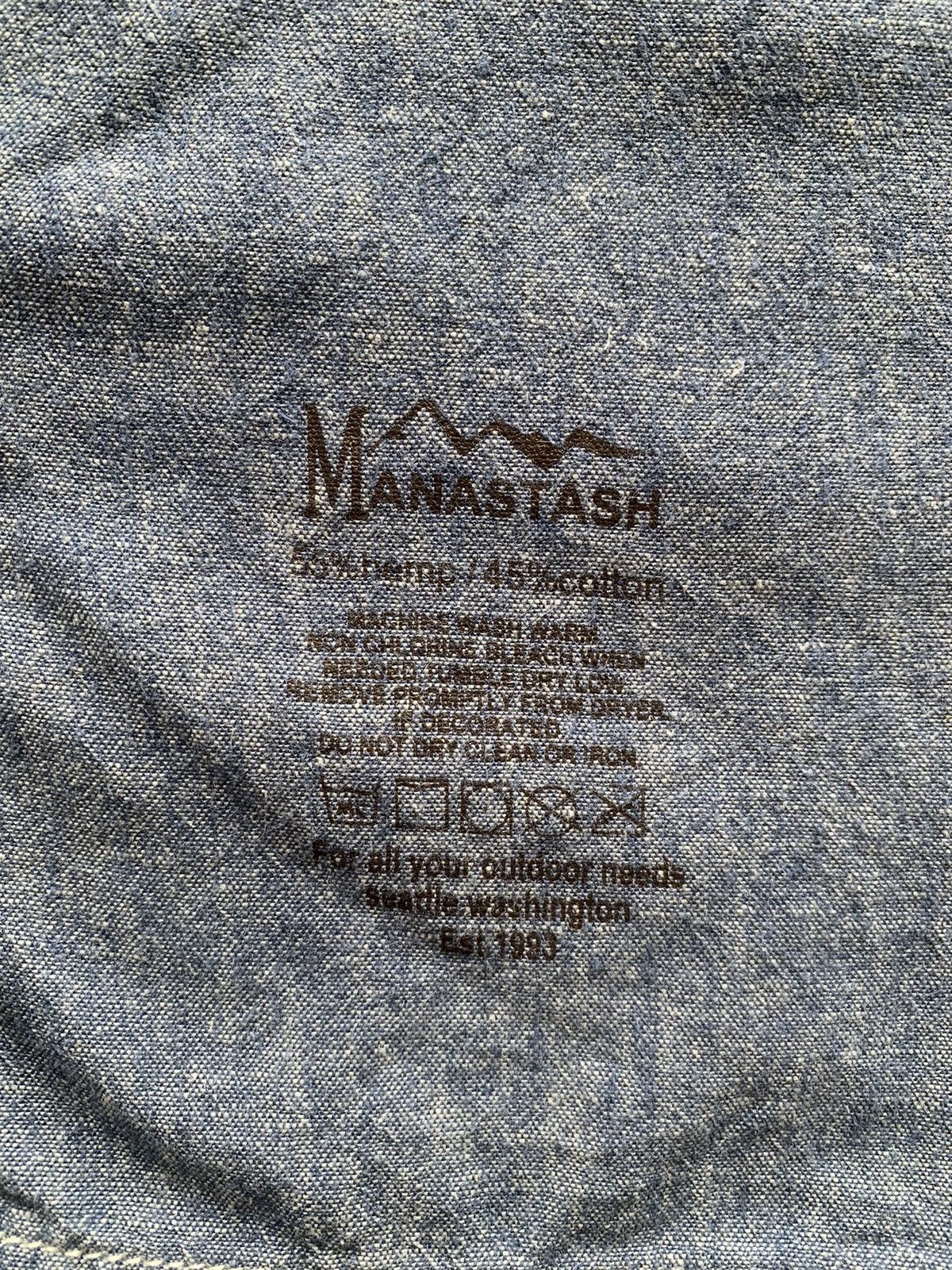Manastash Manastash Hemp Button Long Sleeve Shirt Size S / US 4 / IT 40 - 5 Thumbnail
