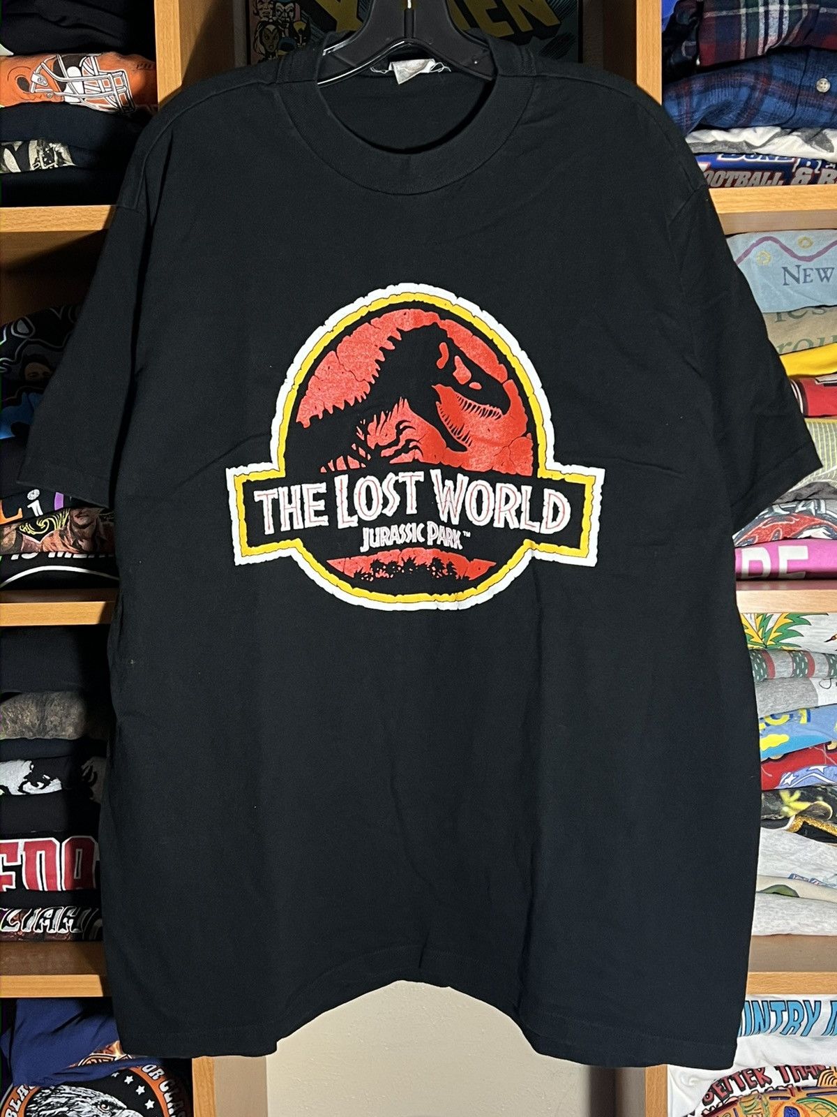 Vintage 90s Jurassic Park The Lost World Movie Promo Tee