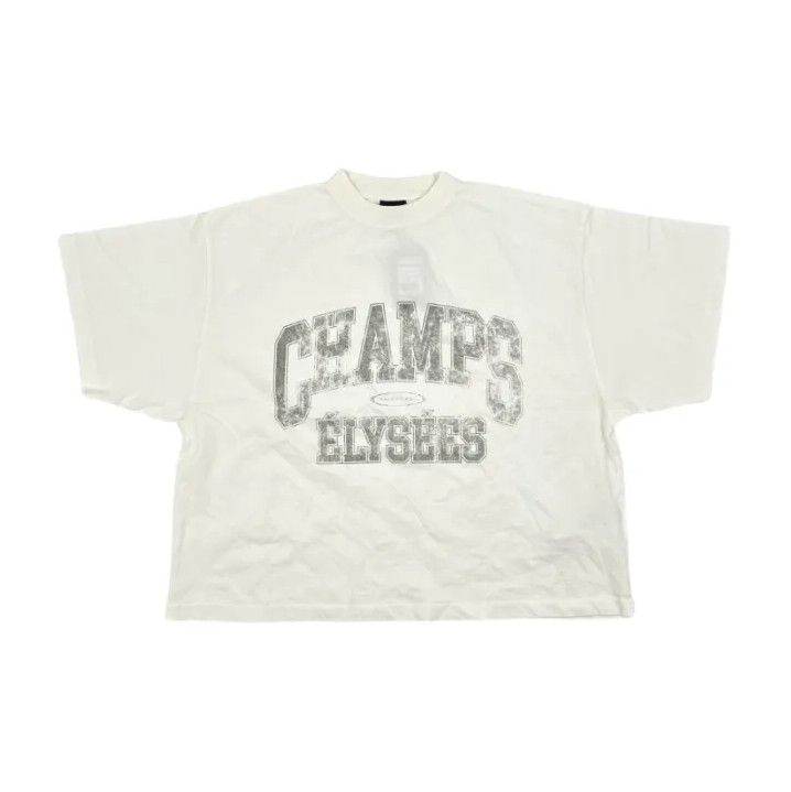 Balenciaga Balenciaga Graphic Print Casual Short Sleeve T-Shirt Size US M / EU 48-50 / 2 - 1 Thumbnail