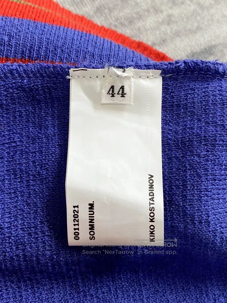 Kiko Kostadinov Kiko Kostadinov Dorset Purple Layered Knit Vest Size M / US 6-8 / IT 42-44 - 6 Thumbnail