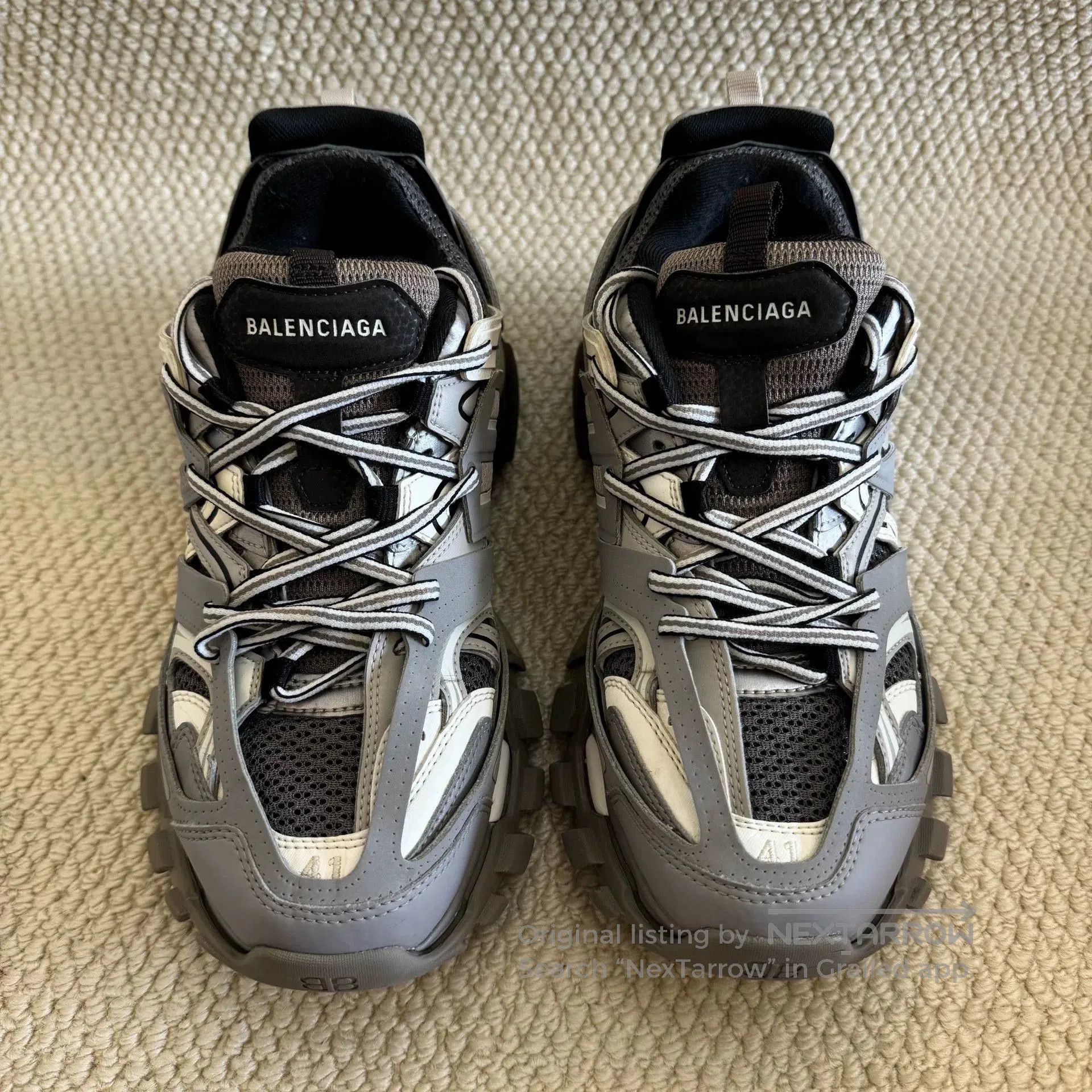 Balenciaga balenciaga track 1.0 retro low. Size US 8 / EU 41 - 2 Thumbnail