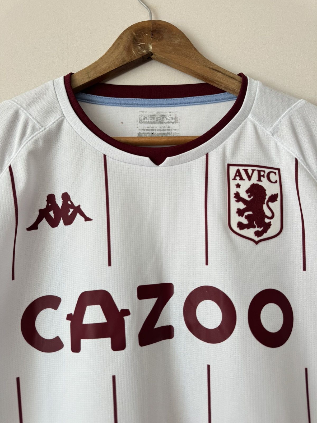 Kappa Ings #20 Aston Villa 2021-2022 Away Soccer Jersey Football Size US XXL / EU 58 / 5 - 10 Thumbnail