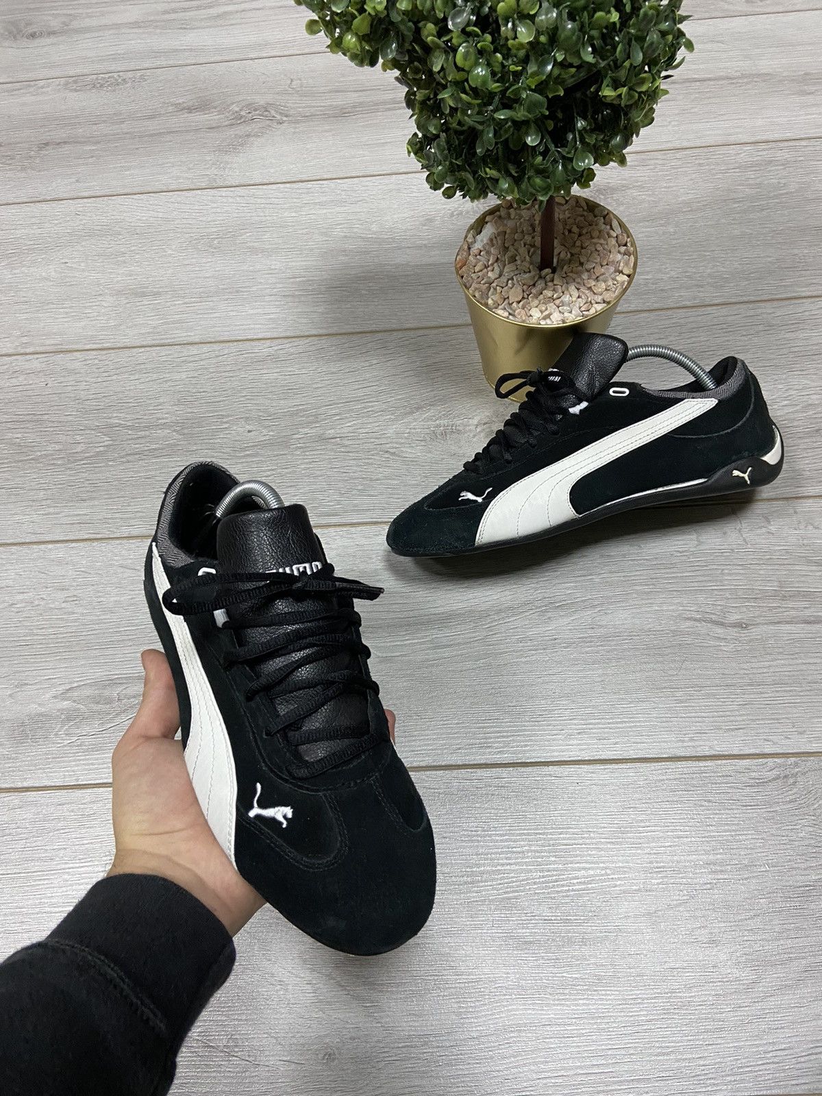 Puma Puma speed cat vintage big logo sneakers leather Size US 10 / EU 43 - 3 Thumbnail