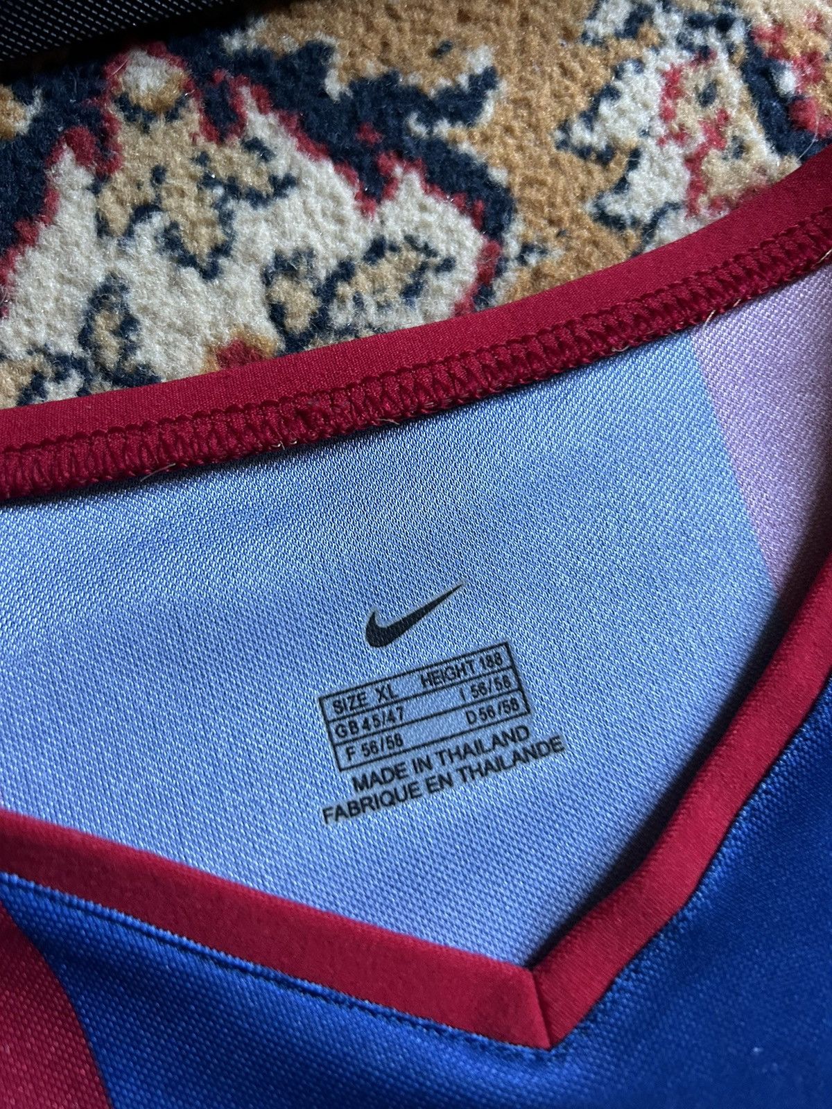 Nike × Vintage Fc Barcelona Nike 2002/03 jersey Size US XL / EU 56 / 4 - 4 Thumbnail