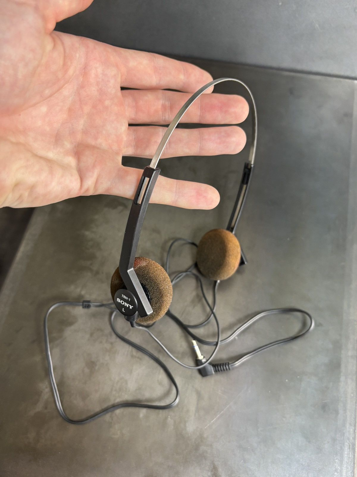 Sony 1980s Vintage Sony TRH-1 Over Ear Headphones Koss Walkman Size ONE SIZE - 5 Thumbnail