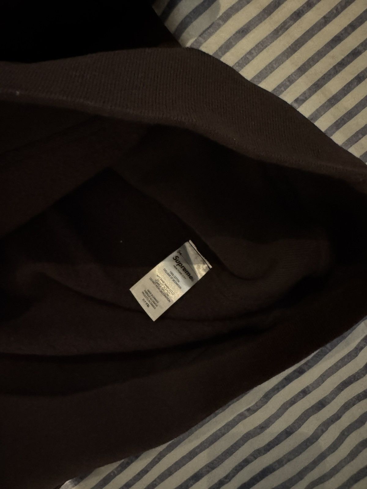 Supreme Supreme Brown Box Logo Hooded Sweatshirt Pullover Large FW21 Size US L / EU 52-54 / 3 - 10 Thumbnail