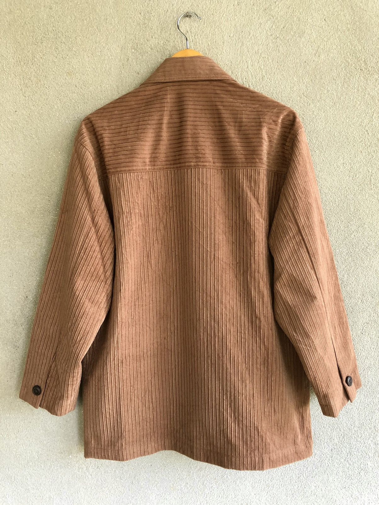 Kansai Yamamoto Vintage Kansai Man Corduroy brown jacket Size US M / EU 48-50 / 2 - 2 Thumbnail