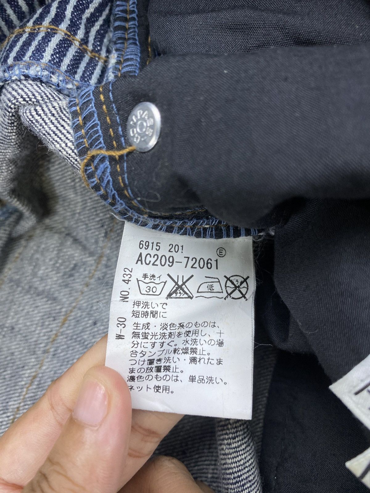 Hysteric Glamour Soul Of Freedom Hysteric Inspired Multipocket Denim Jeans Size US 34 / EU 50 - 13 Thumbnail