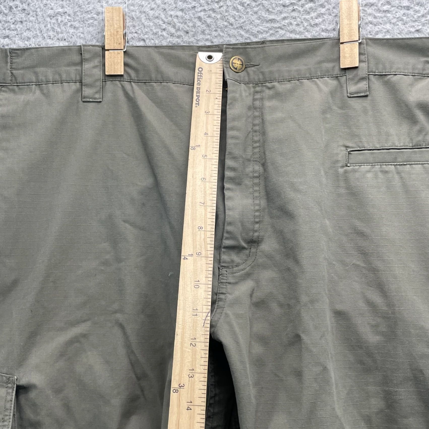 Vintage LAPG Ripstop Tactical Cargo Pants Men's 43x30* Workwear Outdoor Performance Hike Cargo Pants Men Green Size US 43 - 6 Thumbnail