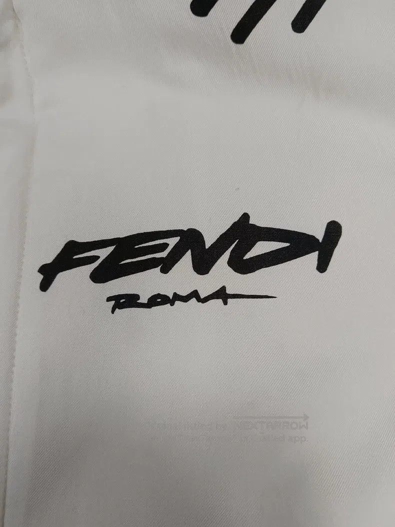 Fendi Fendi Comic Style Jacket - White Size M / US 6-8 / IT 42-44 - 4 Thumbnail