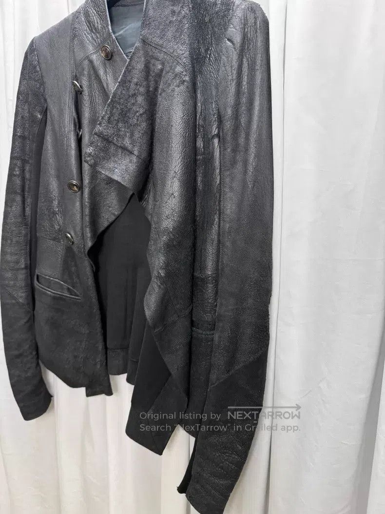 Rick Owens RICK OWENS Suede Destroyed Jacket Size XS / US 0-2 / IT 36-38 - 3 Thumbnail