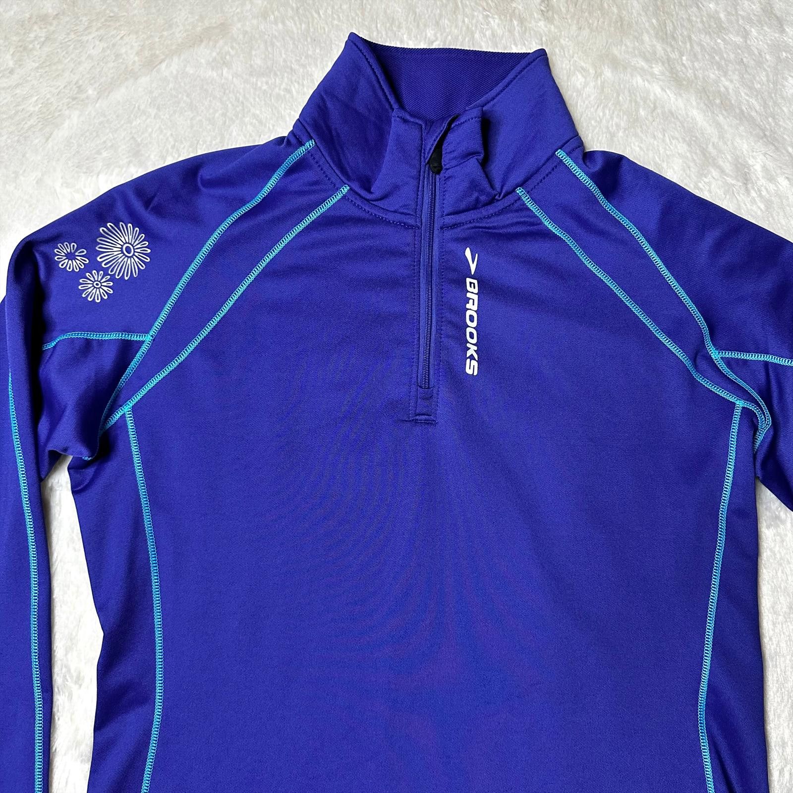 Brooks Brooks Equlibrium Technology 1/4 Zip Pullover Top Women's M Size M / US 6-8 / IT 42-44 - 3 Thumbnail