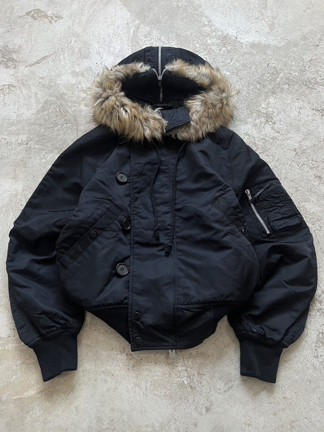 Other Vintage Flight Bombers Fur Hoodies Size US S / EU 44-46 / 1 - 2 Thumbnail