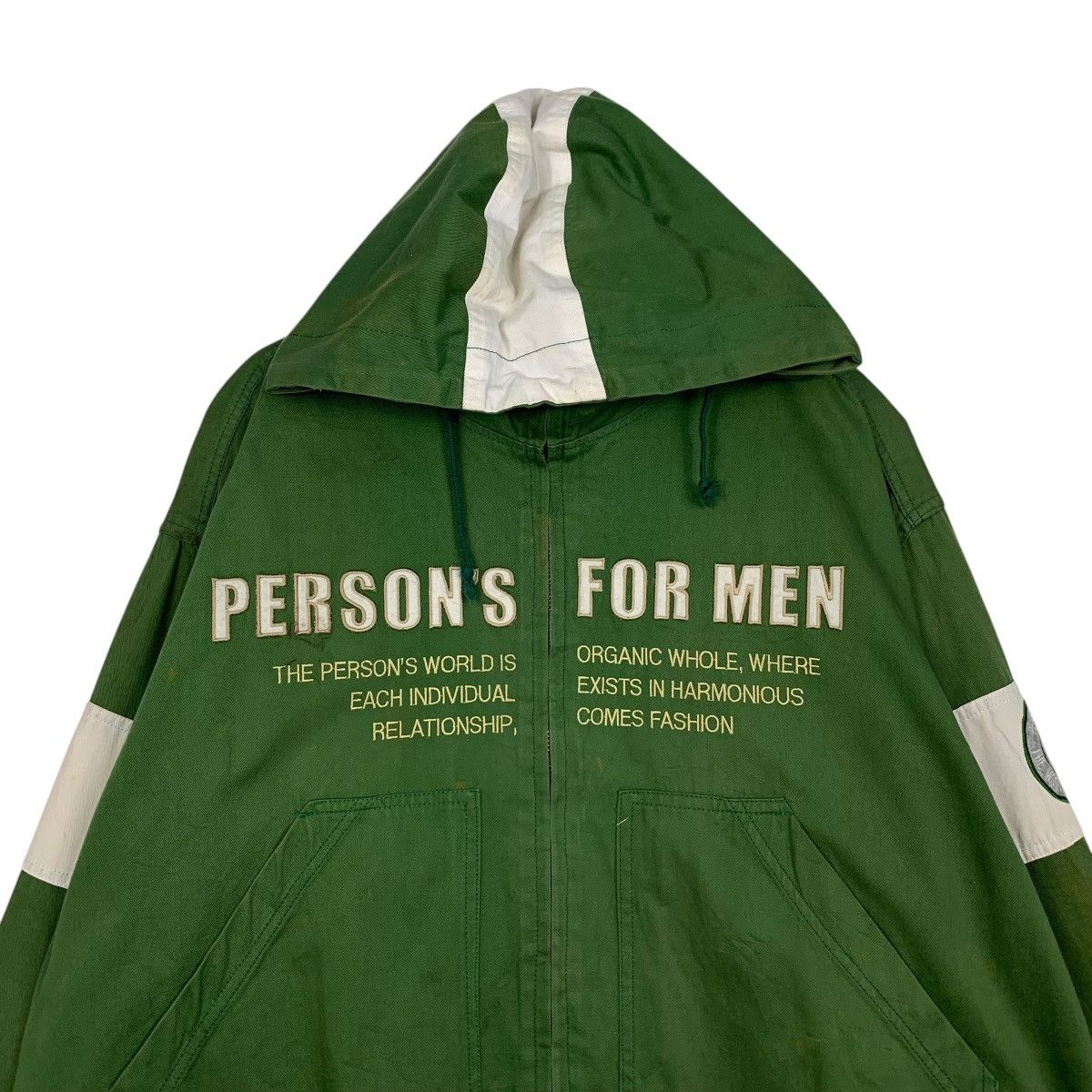 Japanese Brand Vintage PERSON’S FOR MEN Big Logo Hoodie Jacket #2100-C92 Size US XL / EU 56 / 4 - 2 Thumbnail