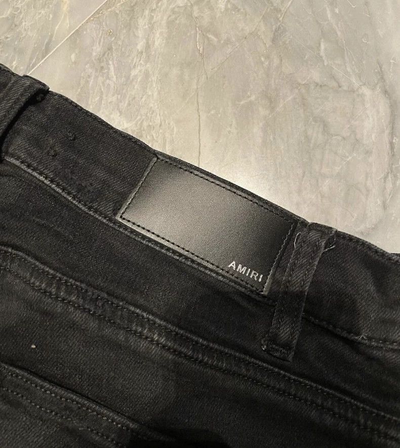 Amiri Amiri multi-element applique vintage black jeans Size US 30 / EU 46 - 3 Thumbnail
