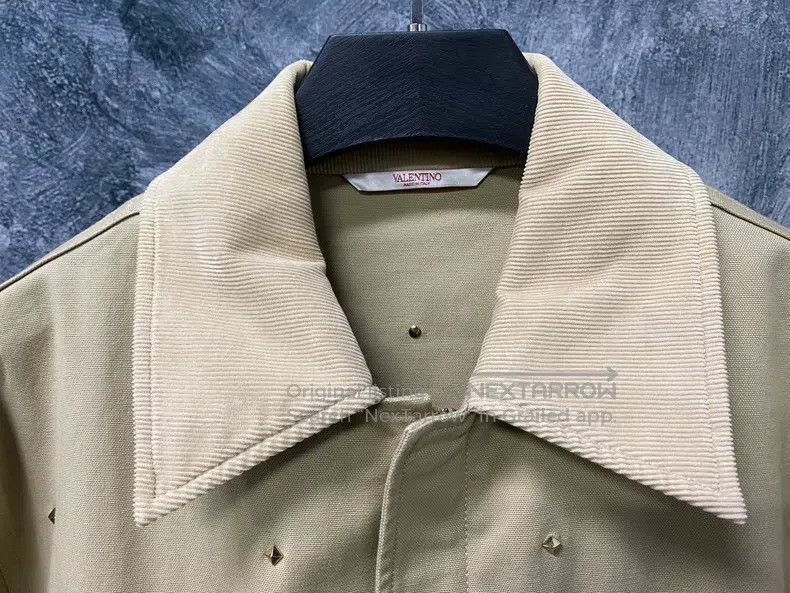 Valentino Valentino Khaki studded coat Size US S / EU 44-46 / 1 - 3 Thumbnail