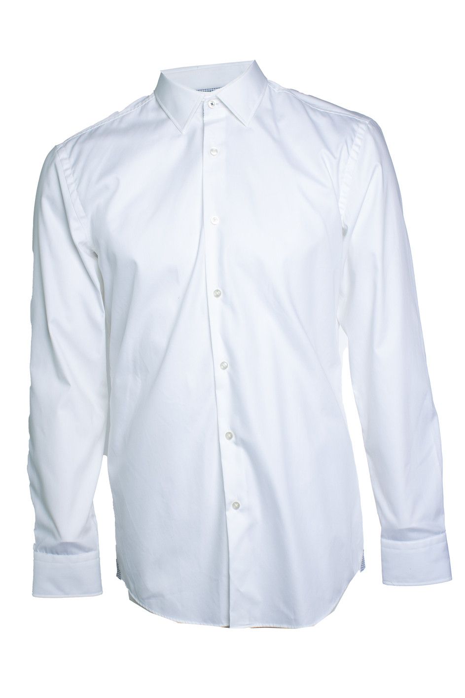 Hugo Boss Boss, white slim fit shirt Size US L / EU 52-54 / 3 - 1 Thumbnail