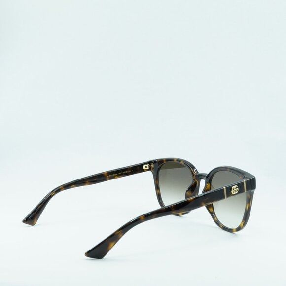Gucci Gucci GG1122SA 002 Sunglasses Havana Square Frame, Brown Size ONE SIZE - 9 Thumbnail
