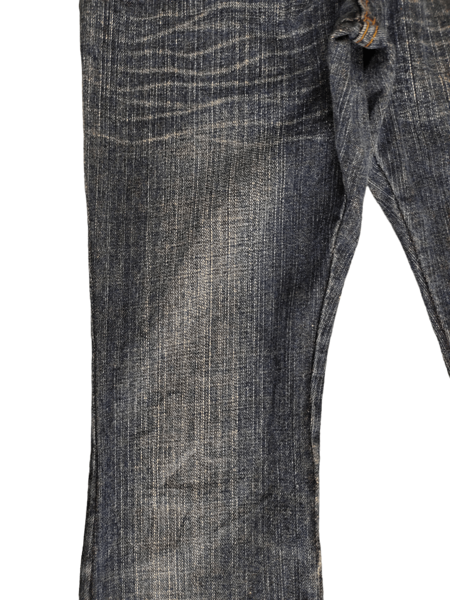 Fiorucci Flare Jeans Fiorucci Double Waist Boot Cut Low Rise Mudmax Size 25" / US 0 / IT 36 - 7 Thumbnail
