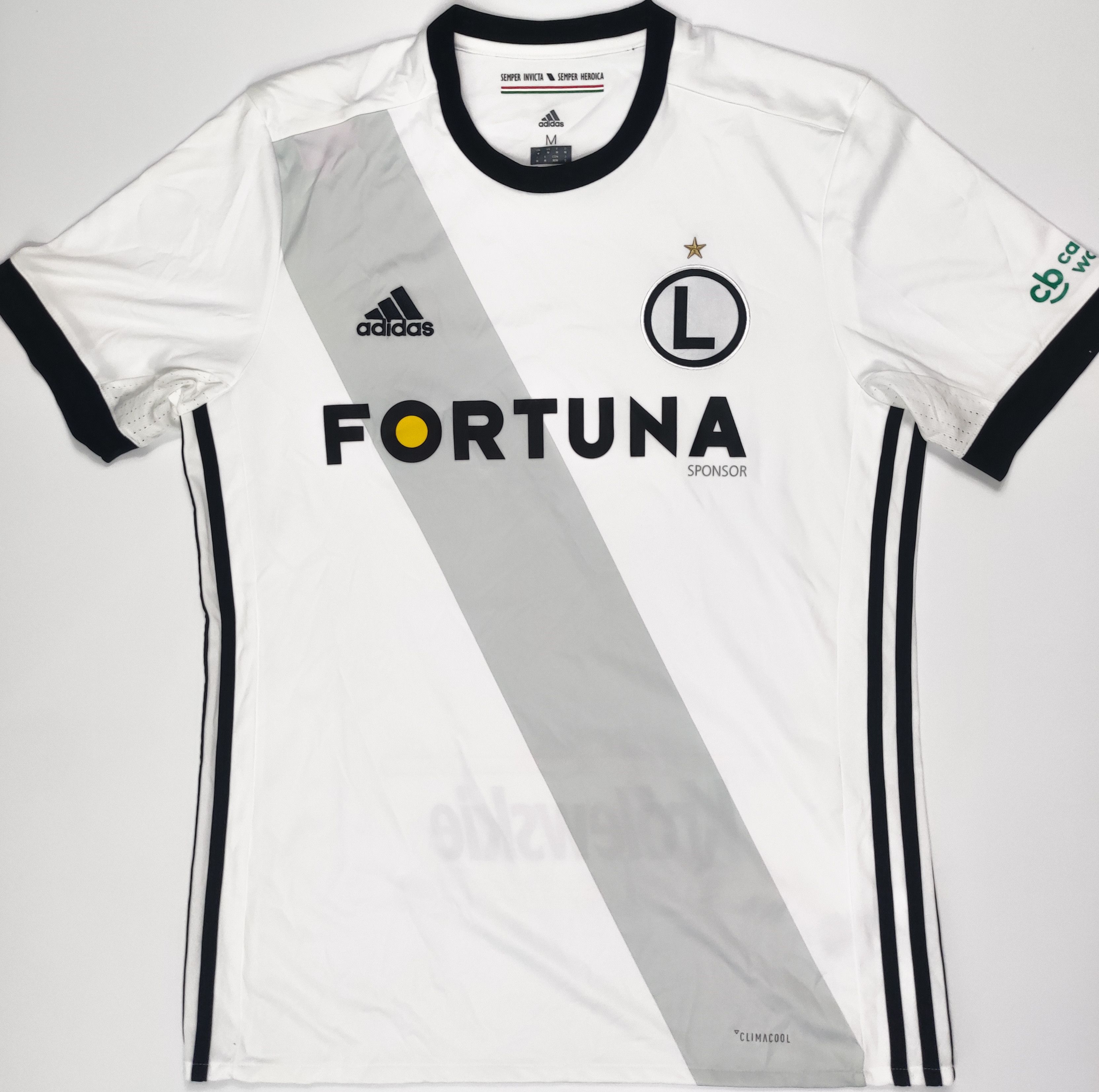 Adidas Legia Warszawa Adidas 2017 - 2019 Home Shirt Jersey Warsaw Size US M / EU 48-50 / 2 - 1 Thumbnail