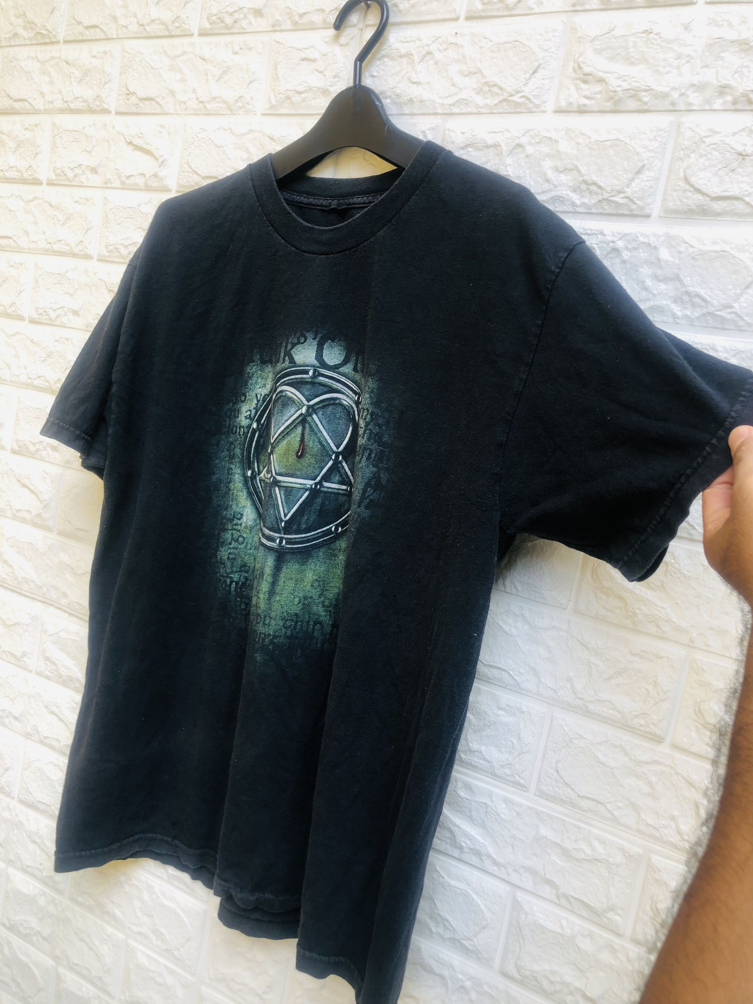 Band Tees Vintage HIM Metal Band Music Designer Fashion Size US M / EU 48-50 / 2 - 4 Thumbnail