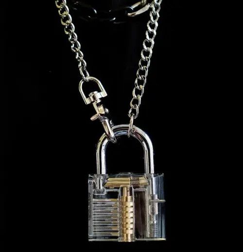 Jewelry Makihara x Iken Transparent Locke Pendant Necklace Size ONE SIZE - 7 Thumbnail