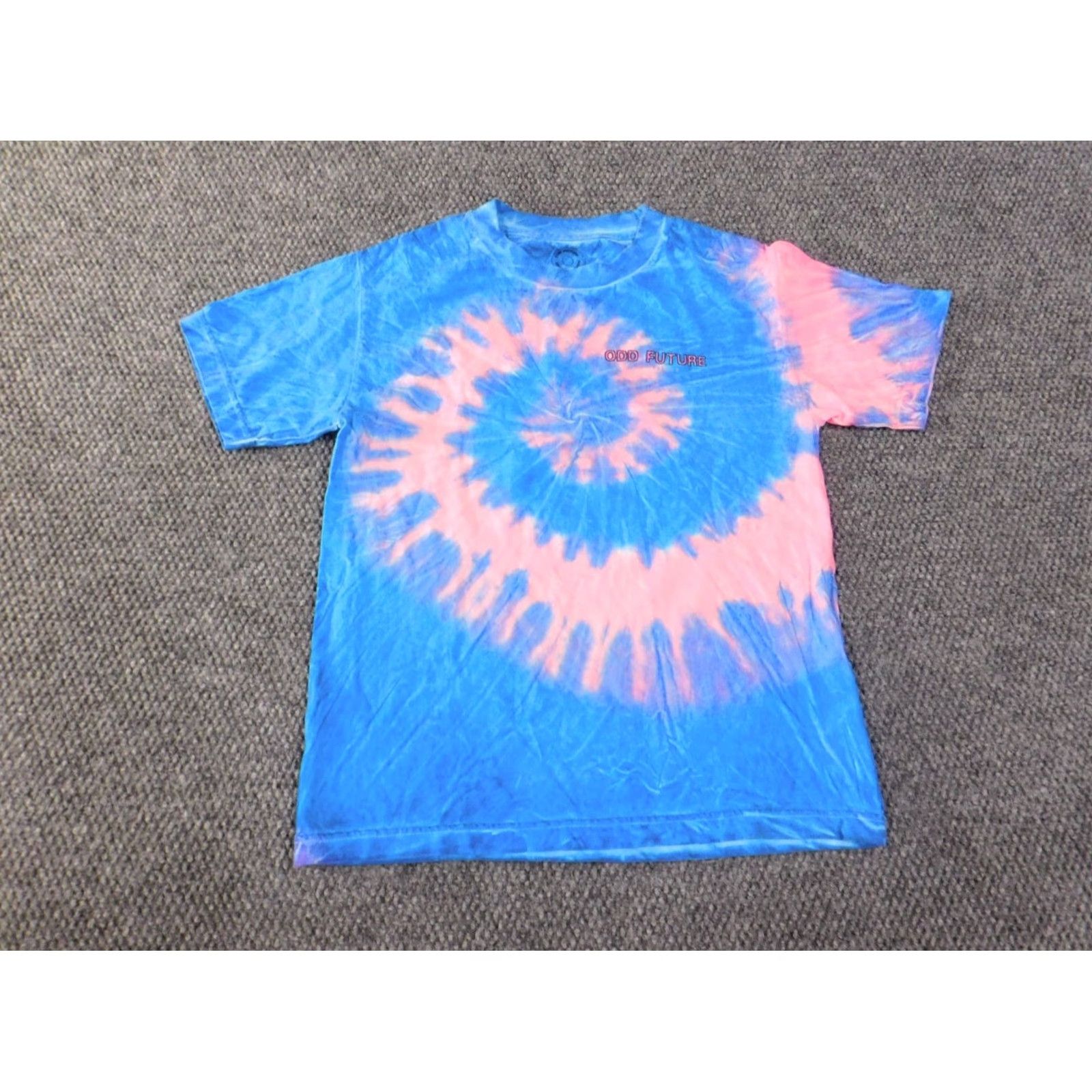 Odd Future Odd Future Shirt Small Mens Tour Blue Tie Dye Crew Neck Short Sleeve T-Shirt Hip Hop Logo Beach 90s Size US S / EU 44-46 / 1 - 2 Thumbnail