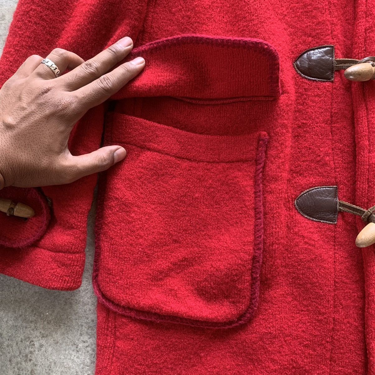 Hysteric Glamour Vintage 90’s Hysteric Glamour Red Coat Size S / US 4 / IT 40 - 4 Thumbnail