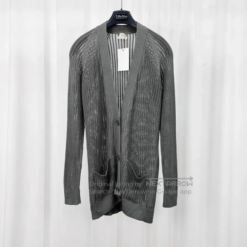 Hermes Grey knit cardigan