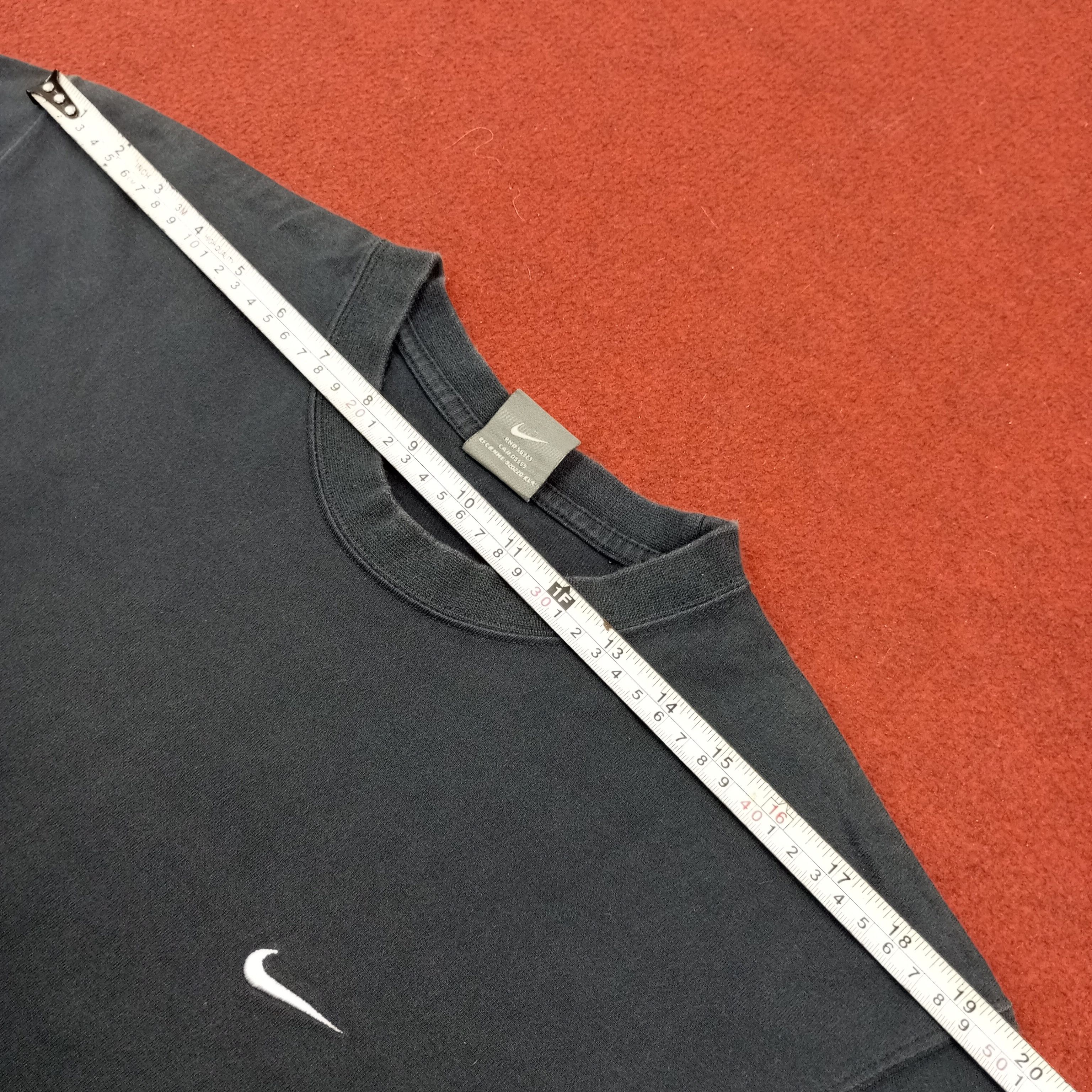 Nike × Vintage Nike Long Sleeve Tshirt Logo Swoosh Design Size US M / EU 48-50 / 2 - 9 Thumbnail