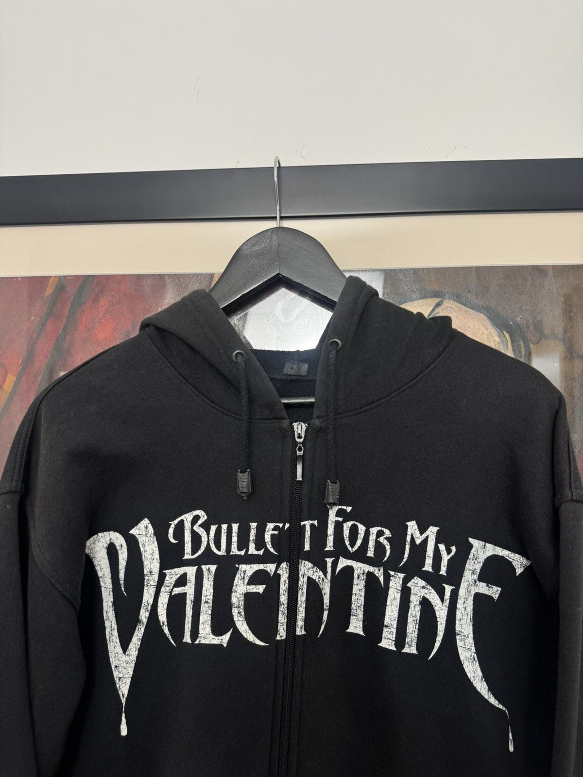 Band Tees VINTAGE Y2k Bullet For My Valentine Band Hoodie Rock Skull Size US L / EU 52-54 / 3 - 3 Thumbnail