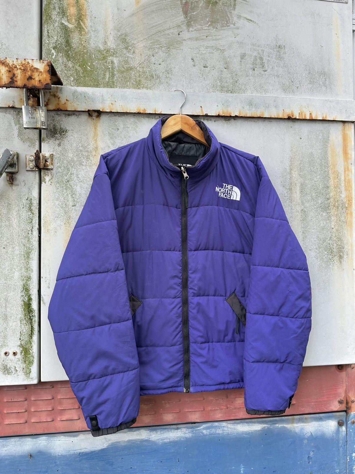 The North Face 👹The North Face Light Puffer Jacket In Purple Size US L / EU 52-54 / 3 - 5 Thumbnail