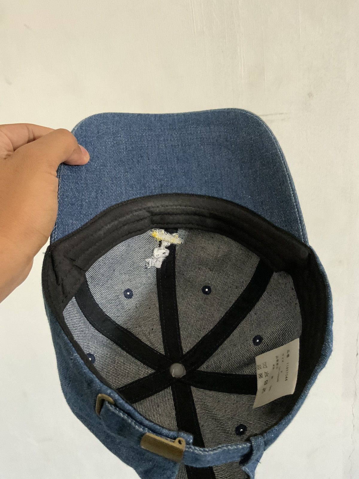 Peanuts Snoopy Peanut.co Denime Hat Size ONE SIZE - 8 Thumbnail