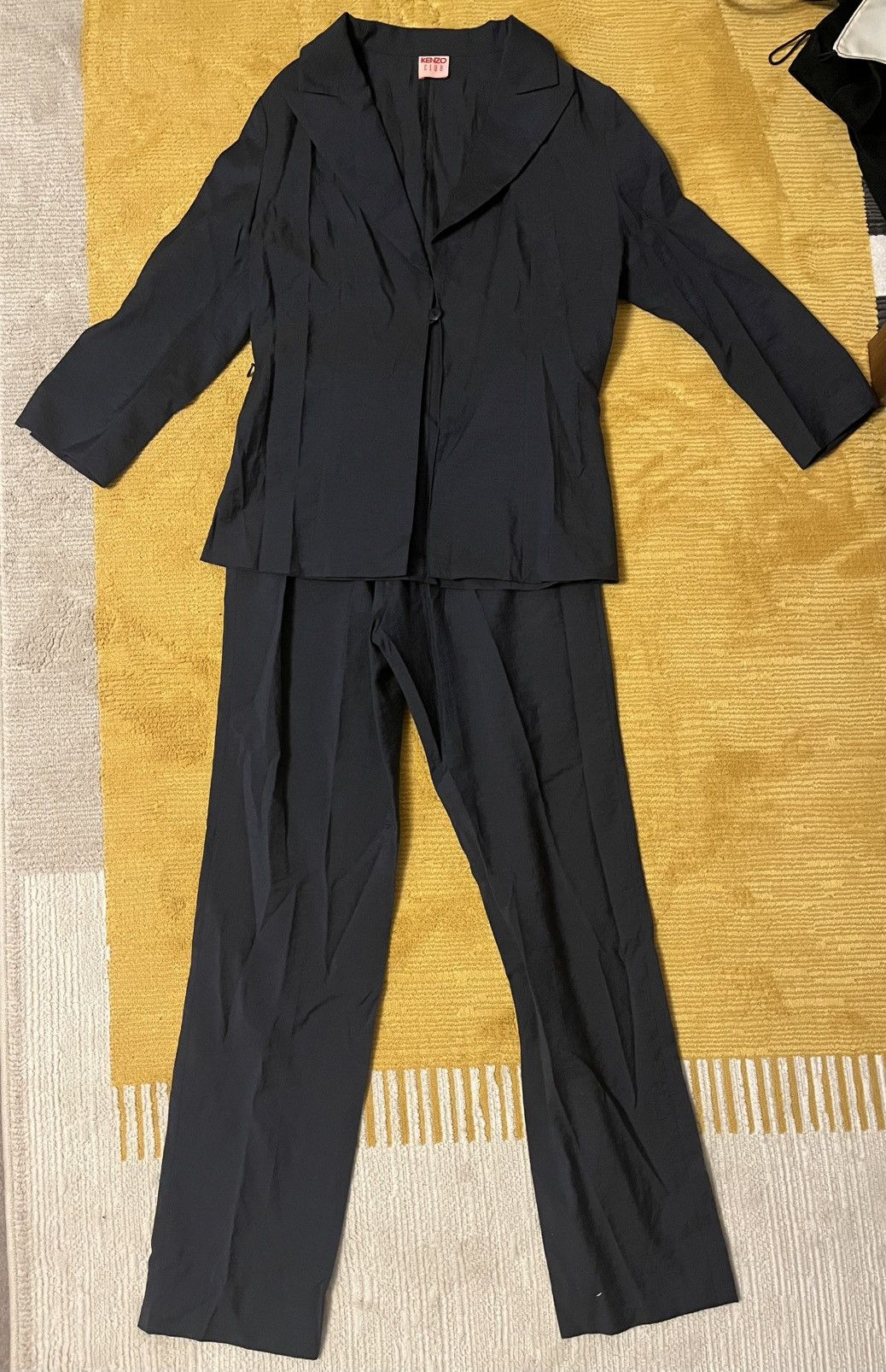Kenzo Kenzo club charcoal suit set Size 26" / US 2 / IT 38 - 1 Thumbnail