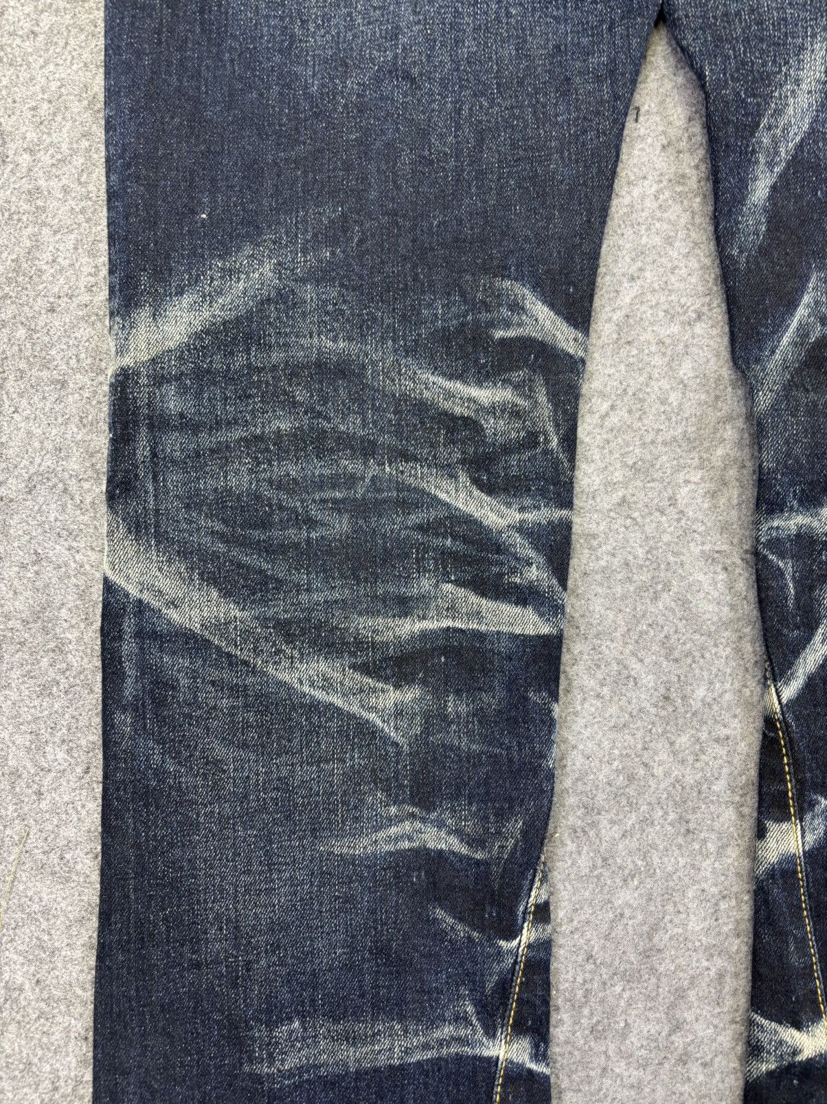 Tornado Mart 💥Flare💥Rare Tornado Mart Insane Claw Mark Fades Denim K14 Size US 33 - 10 Thumbnail