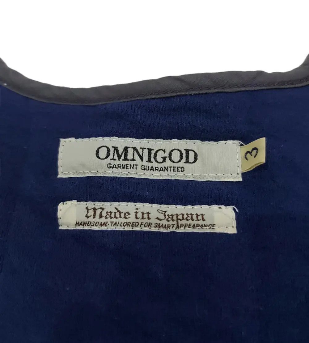 OMNIGOD Rare! Omnigod Made in Japan Pinstripe Cardigan Size US M / EU 48-50 / 2 - 7 Thumbnail