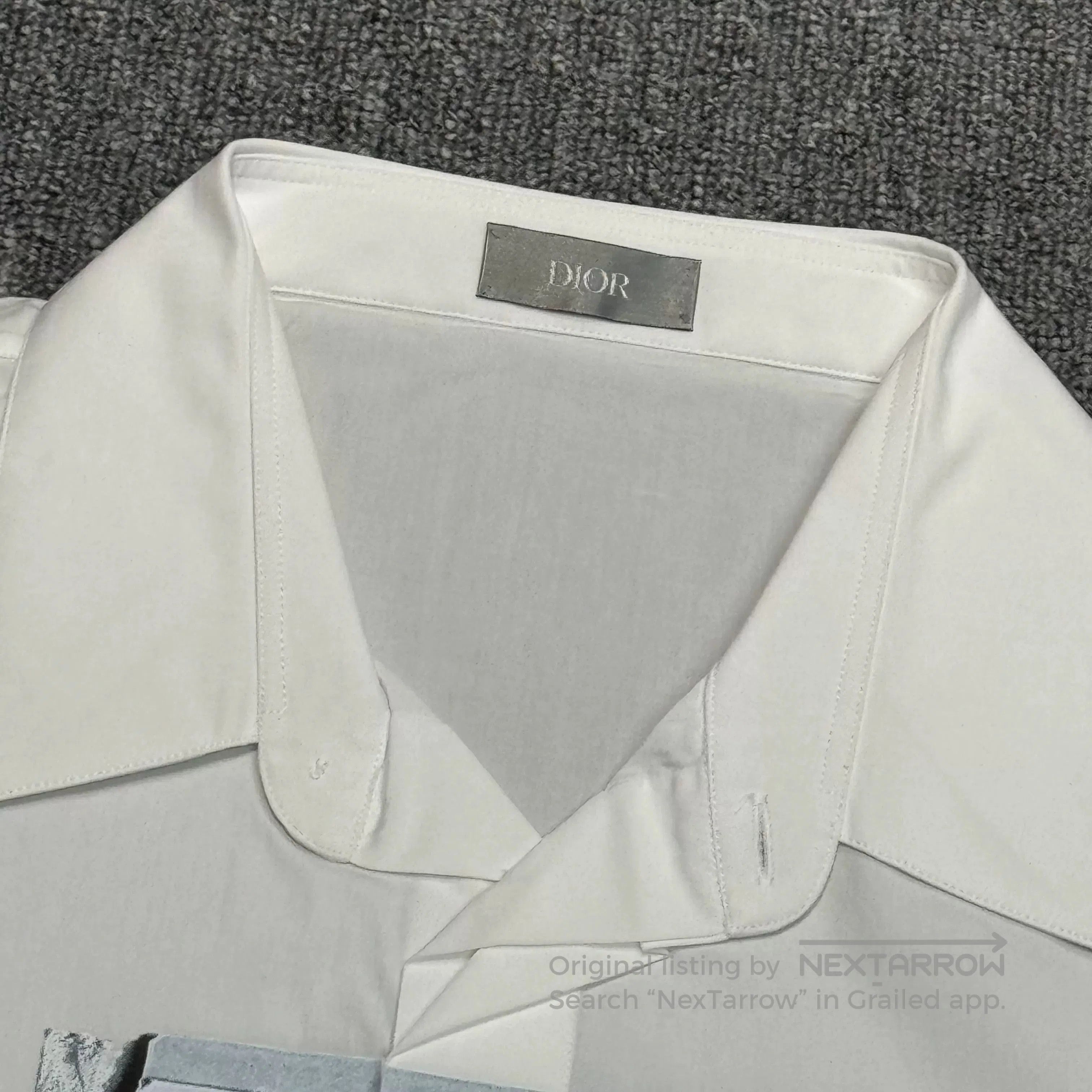 Dior Dior x Daniel Arsham White Long Sleeve Shirt. Size US L / EU 52-54 / 3 - 4 Thumbnail