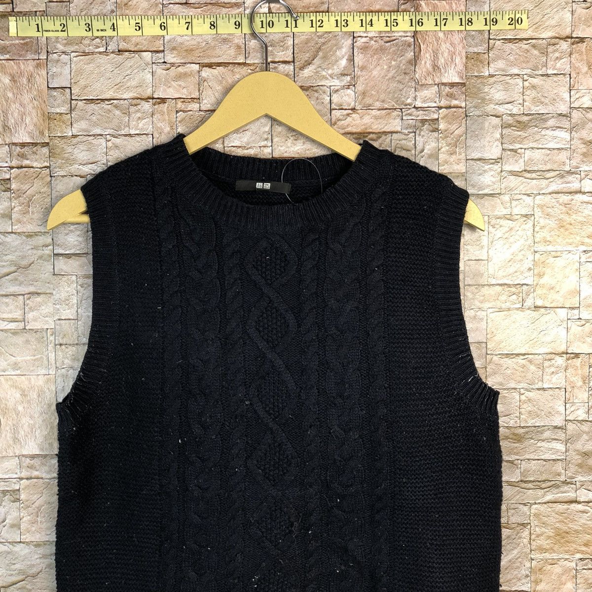 Japanese Brand × Uniqlo Uniqlo Dark Blue Vest Knitwear #A782 Size M / US 6-8 / IT 42-44 - 2 Thumbnail