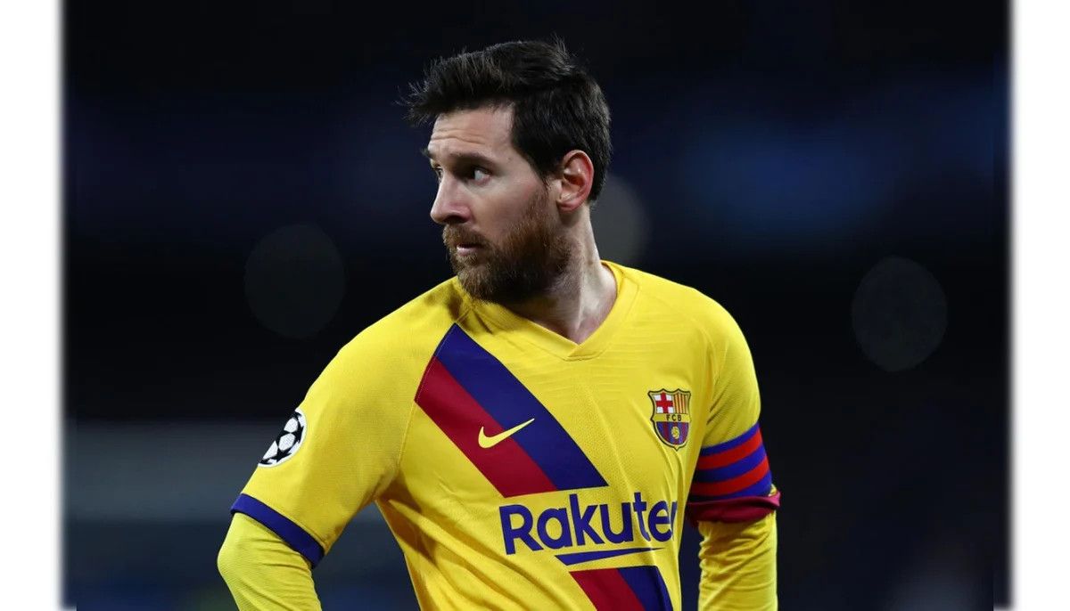 2019-2020 BARCELONA VAPORKNIT AWAY MESSI